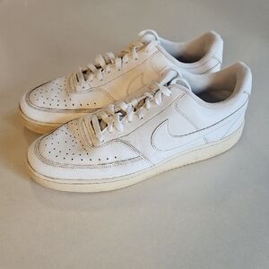 Nike Court Vision Low White Sneakers